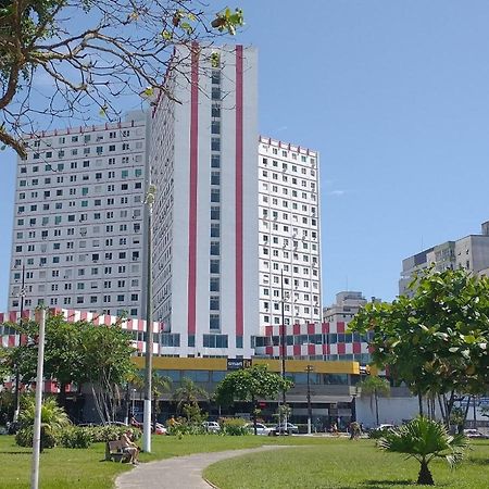 Apto Em Santos, Condominio Frente Ao Mar, Garagem, Internet 250Mb, Wifi E Netflix Gratis, Smart Tv, 1 Dorm Santos  Exterior photo